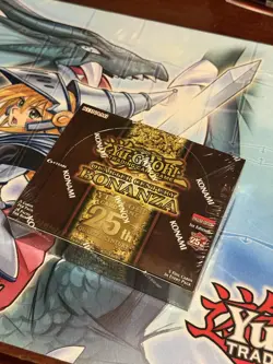 Yugioh Quarter Century Bonanza Booster Box 1st Edition Factory Sealed - Image 1