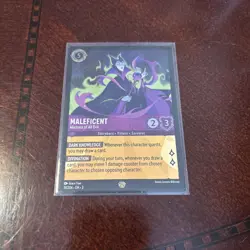 Disney Lorcana Maleficent - Mistress Of All Evil - Into The Inklands 51/204 Foil - Image 5