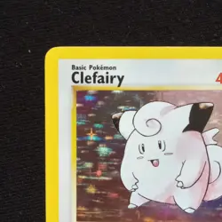 #5 Clefairy 5/102 Base Set Holo Pokemon Card TCG - Image 2