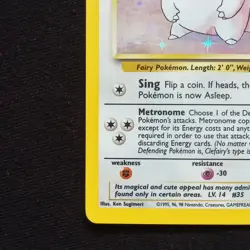 #5 Clefairy 5/102 Base Set Holo Pokemon Card TCG - Image 5