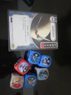 Star Wars Destiny Way Of The Force Lot of 46 Cards + 6 Dice - Image 2