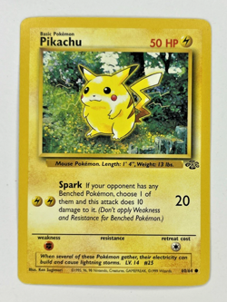 Pokemon Pikachu TCG Jungle Card 60/64 Regular Common - Image 1