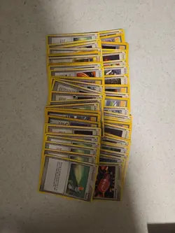 50 Pokemon Card Lot Supporters And Trainers, Mixed Sets, All Common Rarity - Image 2
