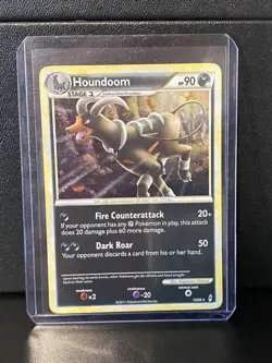 Pokemon Card - Houndoom - Call of Legends 10/95 Holo Rare - LP - Image 1