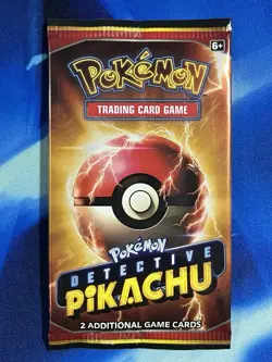 Pokemon TCG Detective Pikachu 2 Card Booster Pack Sealed Lot X4 Sun & Moon Promo - Image 4