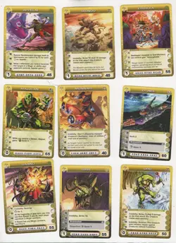 Chaotic lot #046. Lot of 9 Mipedians creature cards. All MAX Energy - Image 1