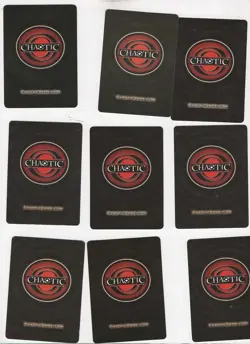 Chaotic lot #049. Lot of 9 Mipedians creature cards. All MAX Energy - Image 2