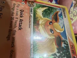 Flareon - 2/17 - Pokemon Pop Series 3 Holo Card LP - Image 2