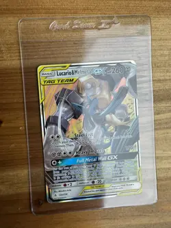 Pokemon Lucario and Melmetal GX SM Unbroken Bonds Card 120/214 - Image 1