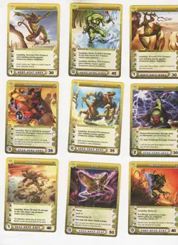 Lot #0300. 9 Chaotic Creature cards Mipedian. - Image 1