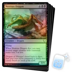 FOIL NOXIOUS DRAGON X4 Commander Legends Magic MTG MINT CARD - Image 1