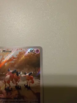 Mr. Mime 179/165 SV Scarlet & Violet 151 Illustration Rare Pokemon TCG Card - Image 5