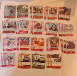 One Piece TCG Trafalgar Law OP14 Red Deck – 70 Cards – English - Image 1