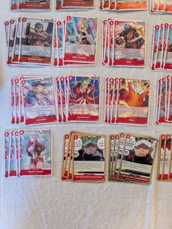 One Piece TCG Trafalgar Law OP14 Red Deck – 70 Cards – English - Image 4