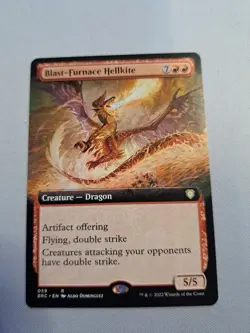 MTG: Blast Furnace Dragon (LP) (Extended): Brother's War Commander - Image 1