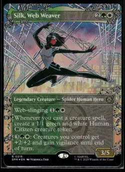 Silk, Web Weaver (Borderless) Marvel's Spider-Man Foil - Image 1