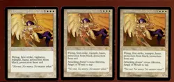 3x Akroma, Angel of Wrath Rare Legions Time Spiral HP/Pl Magic the Gathering MTG - Image 1