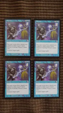 Magic: the Gathering / MtG Thwart x4 Mercadian Masques - Image 1