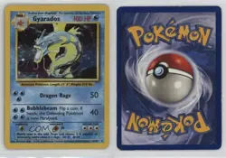 Gyarados Holo Pokemon Base Set #6 1999 - Image 3