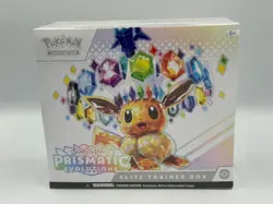 Pokemon Prismatic Evolutions ETB Elite Trainer Box Sealed with Acrylic Case - Image 3