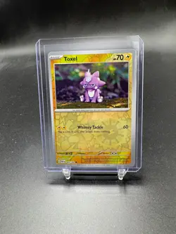 Toxel Pokemon TCG Common Reverse Holo 069/182 Paradox Rift - Image 1