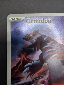 Groudon 199/182 Illustration Rare Paradox Rift Pokemon TCG NM SV04 PAR EN - Image 2