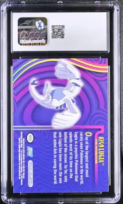 POP 2 HOLY GRAIL! CGC 10 2001 Topps Pokemon Lugia Johto Series 1 #249 No PSA 10s - Image 2