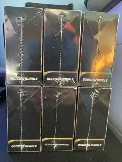 6x Pokemon TCG Mega Evolutions Booster Bundle New Factory Sealed - Image 2