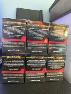 6x Pokemon TCG Mega Evolutions Booster Bundle New Factory Sealed - Image 4