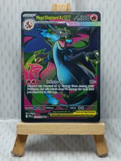 Pokemon Phantasmal Flames Mega Charizard X ex Full Art 109/094 - Image 1