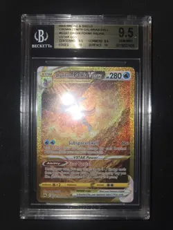 Pokemon Origin Forme Palkia VSTAR GG67/GG70 Crown Zenith BGS 9.5 - Image 3