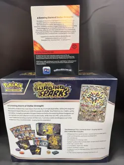 Pokemon TCG Scarlet & Violet Surging Sparks ETB +Booster Bundle - Image 3