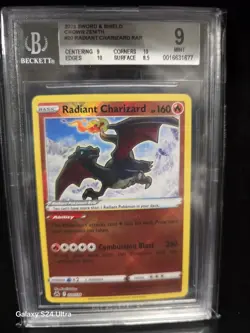 Pokemon 2023 Sword & Shield Crown Zenith Radiant Charizard #020/159 - Image 1