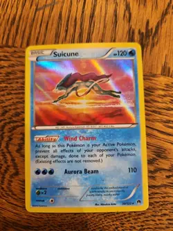 Pokemon - Suicune 30/122 Holo Rare XY BREAKpoint NM - Image 1
