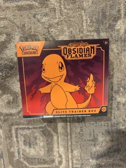 Pokemon: Scarlet & Violet 3: Obsidian Flames Elite Trainer Box - 9 Packs 820650853913 - Image 1