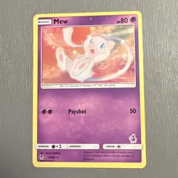 Mew 32/68 Sun & Moon: Hidden Fates Regular Rare Pokemon TCG - Image 1