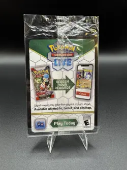 Sealed Pokemon TCG: Glaceon ex 026/131 Holiday Calendar Snowflake Stamp - Image 2