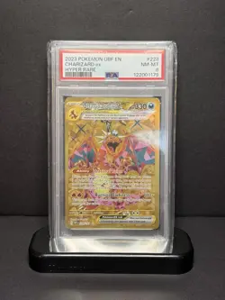Charizard EX 228/197 PSA 8 Obsidian Flames - Pokemon TCG - Image 1