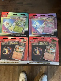 Pokemon Prismatic Evolution and Ascended Heroes sticker Collection - Image 1