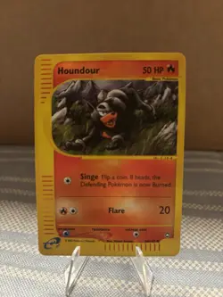 Pokemon TCG Houndour Aquapolis Reverse Holo Foil 2002 86/147 - Image 1