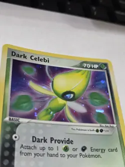 Dark Celebi 4/101 Holo Rare EX Hidden Legends Pokemon Pokemon - Image 2