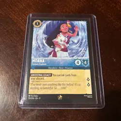 Moana - Curious Explorer 155/204 Winterspell Legendary Disney Lorcana TCG - Image 2