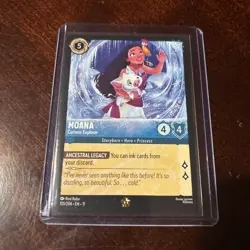 Moana - Curious Explorer 155/204 Winterspell Legendary Disney Lorcana TCG - Image 3