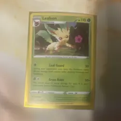 Pokemon Leafeon SWSH191 Sword & Shield Promo Holo Card Stage 1 110 HP - Image 1