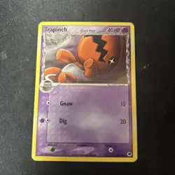 Trapinch 68/101 EX Dragon Frontiers - Pokemon Card TCG D1 - Image 1