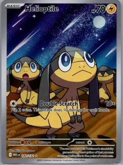 Pokemon Card Helioptile 143/132 Mega Evolution - Near Mint - Image 1