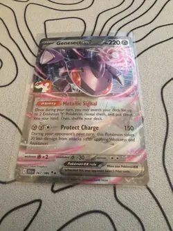 Genesect Ex (067/086)Pokemon Prize Pack Series 8 Promo Pokemon Card NM - Image 1