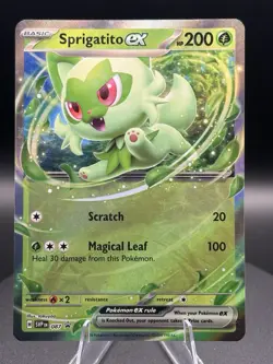 Sprigatito ex 087 Sv: Scarlet & Violet Promo Cards Holo - Image 1