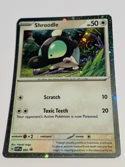Shroodle SV: Scarlet & Violet Promo Cards 099 Near Mint NM Cosmos Holo Rare - Image 1