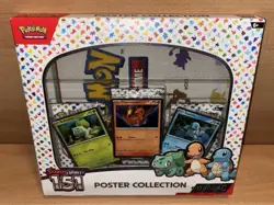 POKEMON Scarlet & Violet 151 POSTER COLLECTION 3 Packs Trading Cards ENGLISH US - Image 1